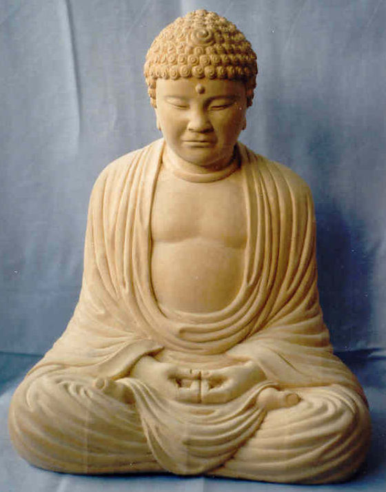 Hand Carved Buddha for Ornamental Casting by Jose Sarabia - Wood Carver
