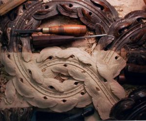 Stair Panel Restoration