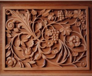 Floral Plaque