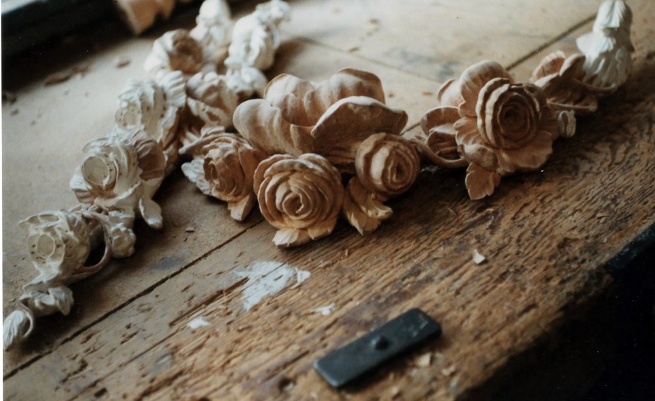 Recarving of Swags - Recarving of Swags