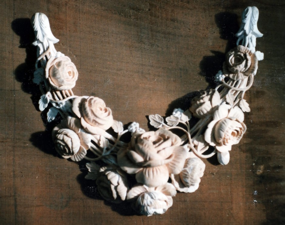Recarving of Swags - Recarving of Swags