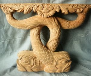 Dolphin Console Table