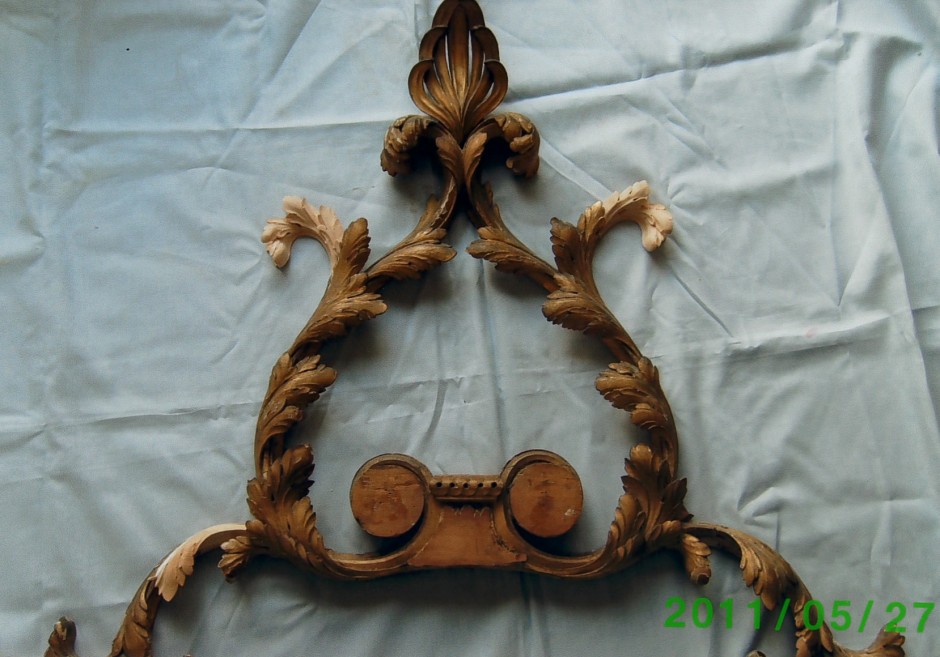 Thomas Chippendale Mirror Restoration by Jose Sarabia - Thomas Chippendale Mirror Restoration by Jose Sarabia