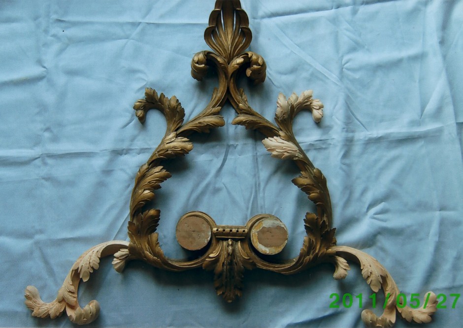 Thomas Chippendale Mirror Restoration - Antique Mirror - antique mirror restoraion