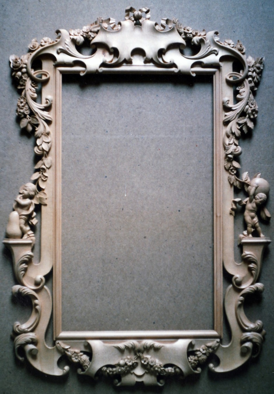 Wembley Exhibition Mirror Designed And Carved By Jose Sarabia - wembley mirror hand carved lime