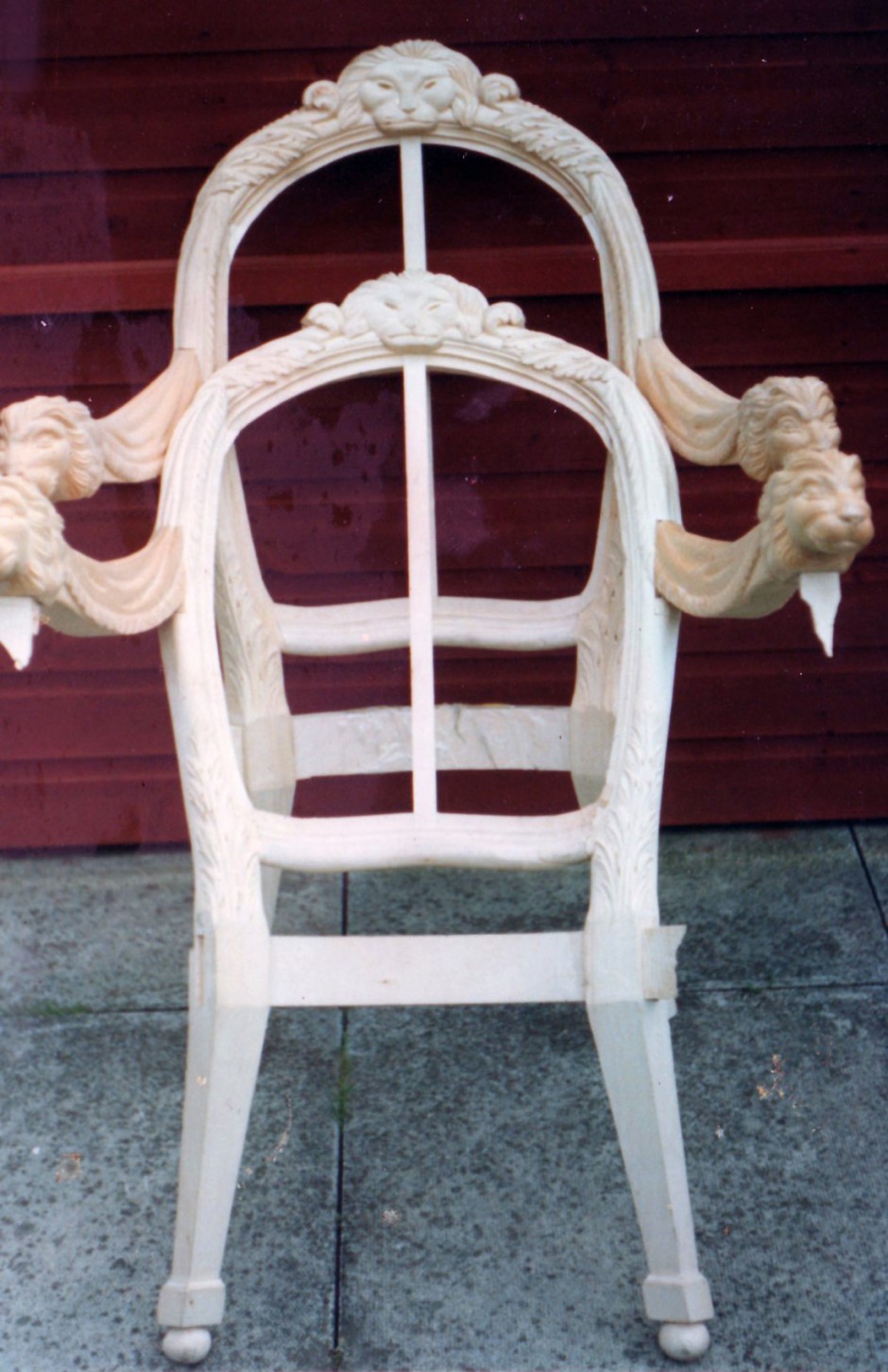 Work in progress - Chair backs carved. - elton john chairs wooden carved chairs famour