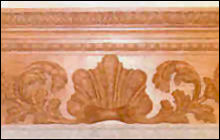Fire Place Surround hand carved in wood