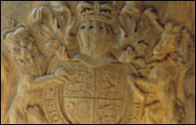 Coat Of Arms 3 - Carved in Wood